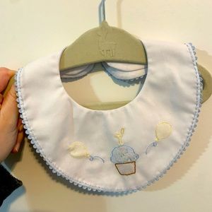 Baby boy birthday bib